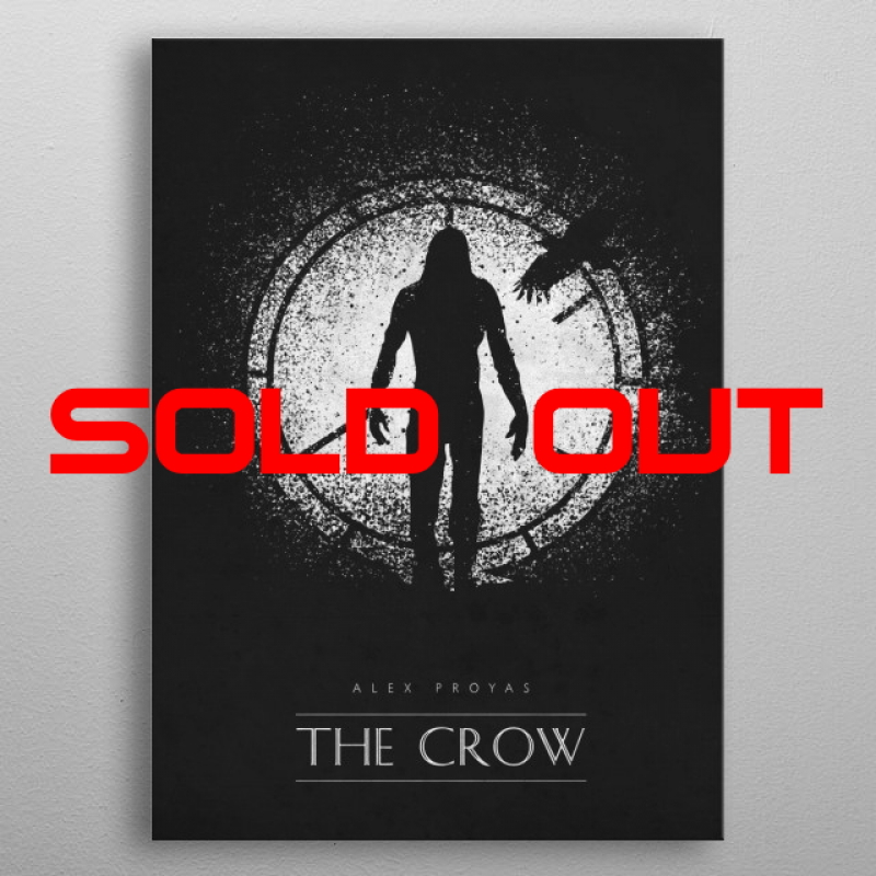Displate Metall-Poster "The Crow" *AUSVERKAUFT*